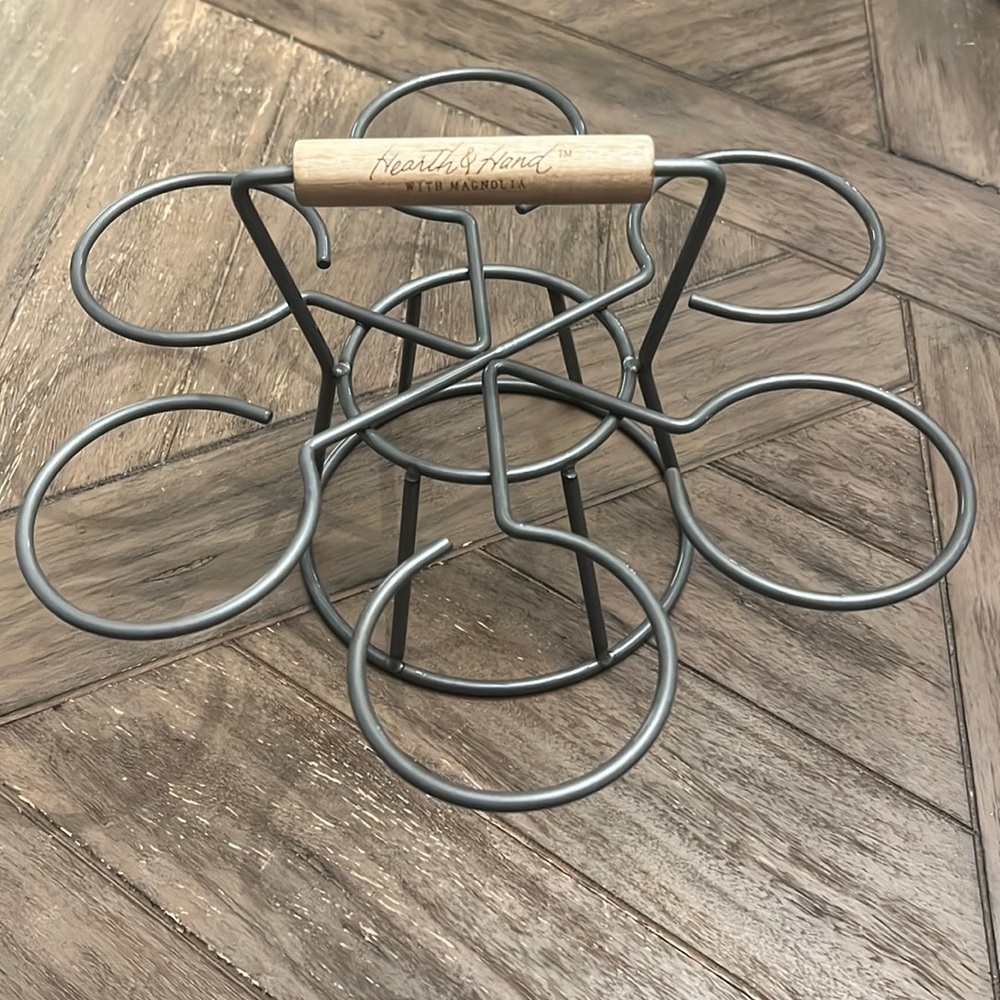 Hearth and Hand ~ Metal Drink Caddy
